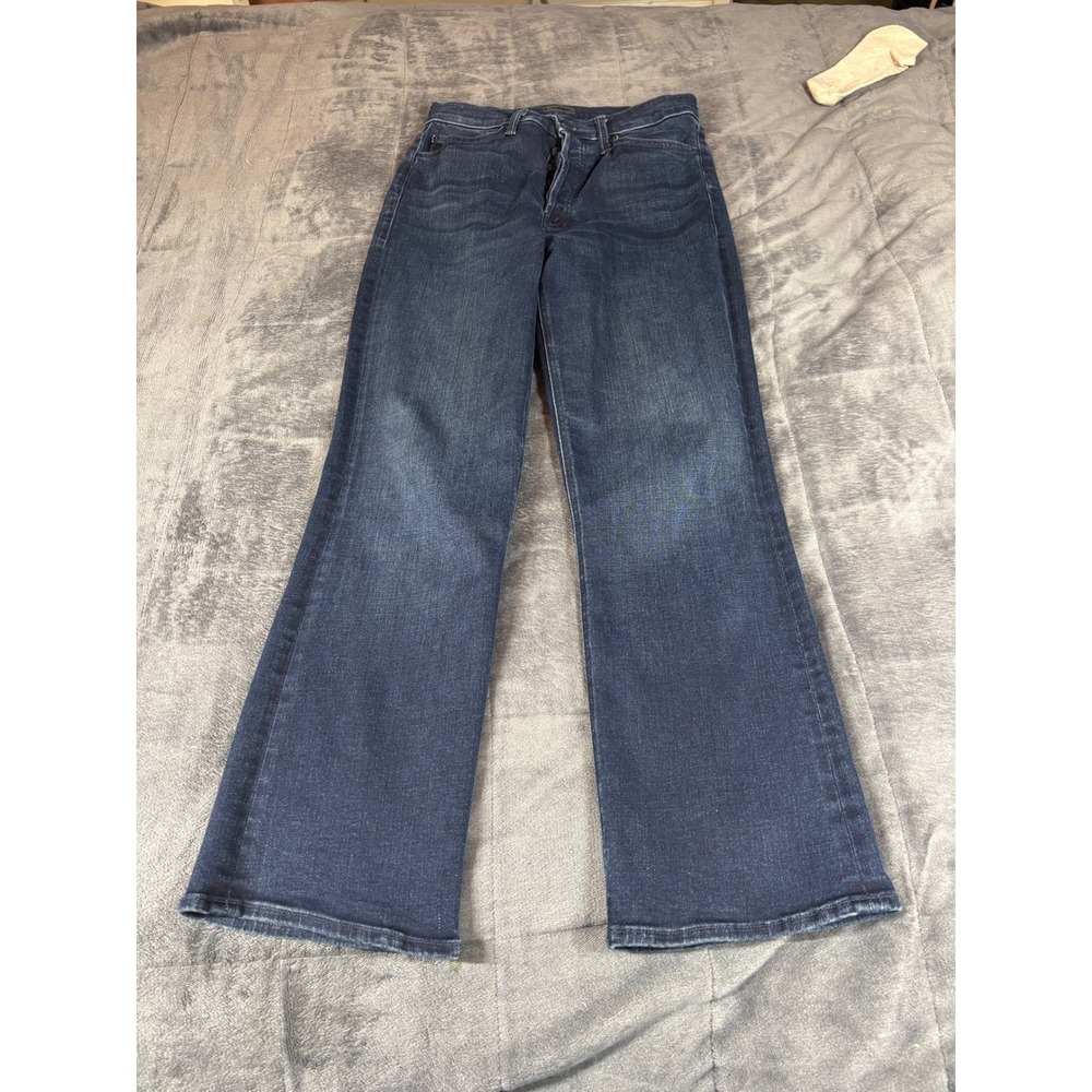 Mother The Tripper Ankle Jeans Catch Me If You Can Dark Wash Button Fly Size 27‎